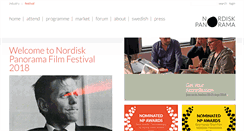 Desktop Screenshot of nordiskpanorama.com